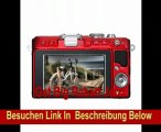 Olympus PEN E-PL3 Systemkamera (12 Megapixel, 7,6 cm (3 Zoll) Display, bildstabilisiert) rot Kit mit 14-42mm Objektiv silber