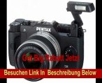 Pentax Q10 Systemkamera (12 Megapixel CMOS Sensor, 7,6 cm (3 Zoll) Display, Full HD, HDMI) inkl. 5-15mm Objektiv Kit schwarz