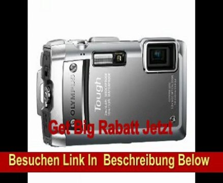 Olympus Tough TG-810 Digitalkamera (14 Megapixel, 5-fach opt. Zoom, 7,6 cm (3 Zoll) Display, bildstabilisiert, GPS) silber