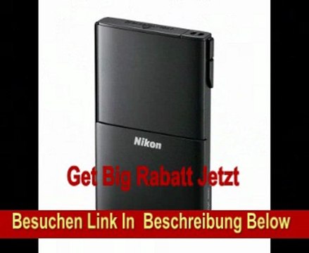 Nikon Coolpix S100 Digitalkamera (16 Megapixel, 5-fach opt. Zoom, 8,7 cm (3,5 Zoll) Display, bildstabilisiert) schwarz