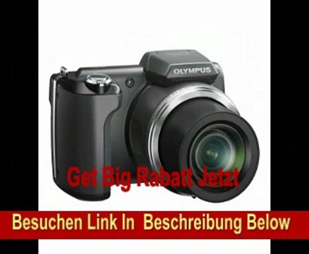 Olympus SP-610UZ Digitalkamera (14 Megapixel, 22-fach opt. Zoom, 7,6 cm (3 Zoll) Display, bildstabilisiert) schwarz