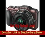 Panasonic Lumix DMC-GF5XEG-T Systemkamera (12 Megapixel, 7,5 cm (3 Zoll) Touchscreen, Full HD Video, bildstabilisiert) inkl. Lumix G Vario 14-42 mm Objektiv braun