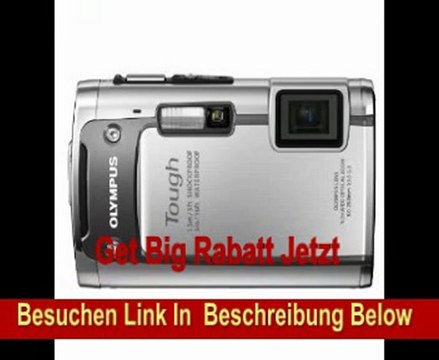 Olympus Tough TG-610 Digitalkamera (14 Megapixel, 5-fach Zoom, 7,6 cm (3 Zoll) Display, bildstabilisiert, 5m wasserdicht) silber