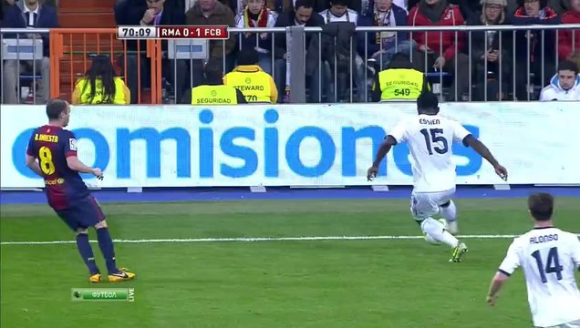 Футбол. Кубок Испании. Полуфинал. Первый матч. Реал (Мадрид)-Барселона. 2 тайм (30.01.2013)