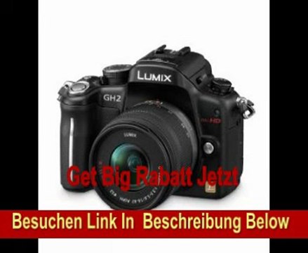 Panasonic Lumix DMC-GH2KEG-K Systemkamera (16 Megapixel, 7,6 cm (3 Zoll) Display, bildstabilisiert) matt-schwarz inkl. Lumix G Vario 14-42mm Objektiv