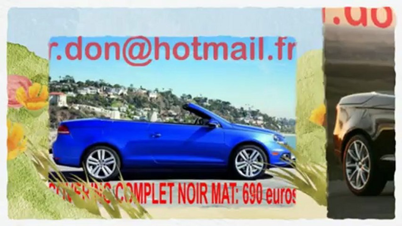 Volkswagen Eos, Volkswagen Eos, covering Volkswagen Eos, Volkswagen Eos noir mat, essai video Volkswagen Eos