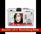 Olympus PEN E-PL1 Systemkamera (13 Megapixel, 6,9 cm (2,7 Zoll) Display, Bildstabilisator) weiß mit 14-42mm Objektiv silber