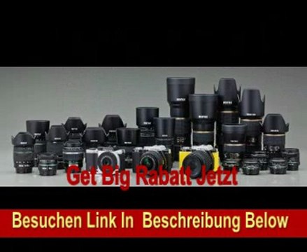 Pentax K-01 SLR Digital Kamera (16 Megapixel, 7,6 cm (3 Zoll) Display, Full-HD Video, bildstabilisiert) nur Gehäuse silber/schwarz