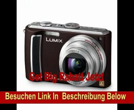 Panasonic DMC-TZ5EG-TA Digitalkamera (9 Megapixel, 10-fach opt. Zoom, 7,6 cm (3 Zoll) Display, Bildstabilisator) chocolate