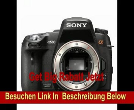 Sony DSLR-A580 SLR-Digitalkamera (16 Megapixel, Live View, Full HD, 3D Sweep Panorama) Gehäuse