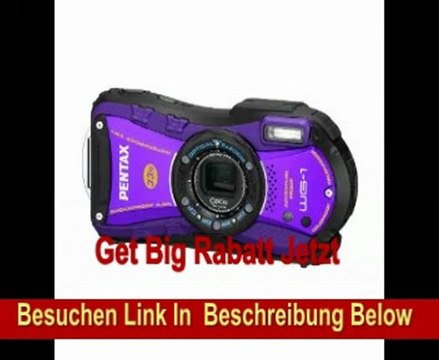 Pentax Optio WG-1 Digitalkamera (14 Megapixel, 5-fach opt. Zoom, 6,9 cm (2,7 Zoll) Display, bildstabilisiert) lila