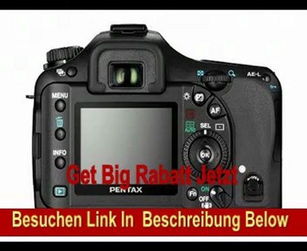 Pentax K10D SLR-Digitalkamera (10 Megapixel, 3D-Bildstabilisator) schwarz inkl. DA 18-55mm f1:3,5-5,6 Objektiv