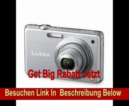 Panasonic LUMIX DMC-FS11EG-S Digitalkamera (14 Megapixel, 5-fach opt. Zoom, 6,86 cm Display, Bildstabilisator) silber