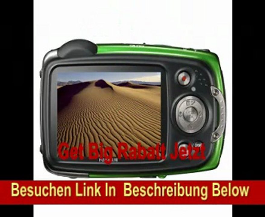 Fujifilm FinePix XP30 Digitalkamera (14 Megapixel, 5-fach opt. Zoom, 6,9 cm (2,7 Zoll) Display, bildstabilisiert) grün