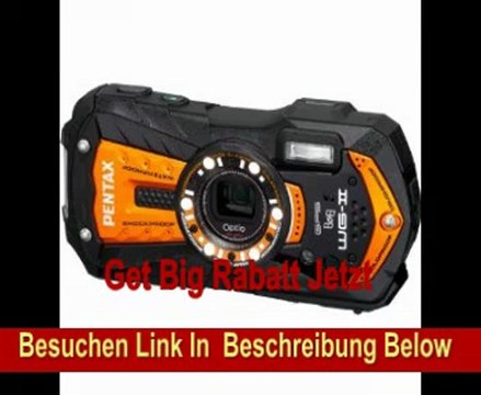 Optio WG-2 GPS (Orange, 16MP,Wasserdicht,Stoßfest, 5x, FHD, GPS)