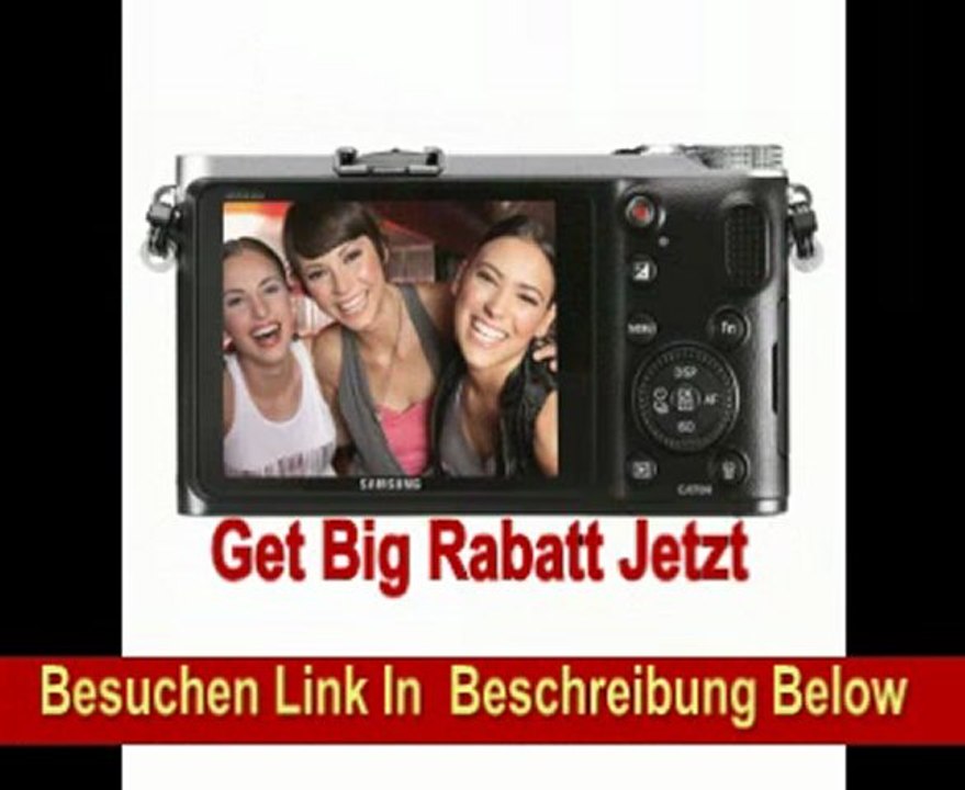 Samsung NX210 Classic Edition Kompakte Systemkamera (20,3 Megapixel, 7,6 cm (3 Zoll) AMOLED-Display, Full HD, Panorama, bildstabilisiert) inkl. 18-55mm F3.5-5.6 OIS III (Metal Mount) Objektiv