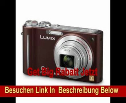 Panasonic Lumix DMC-ZX3EG-T Digitalkamera (14 Megapixel, 8-fach opt. Zoom, 6,9 cm (2,7 Zoll) Display, bildstabilisiert) chocolate