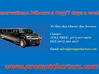 Charter Bus Service Nationwide USA