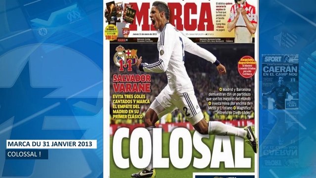 Revue de presse : La presse européenne s'enflamme pour Varane !