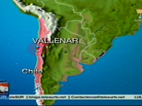 Sismo de 6,7 grados sacude norte de Chile