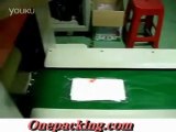 【The leaflet tissue paper pillow packaging machine】 hot sale