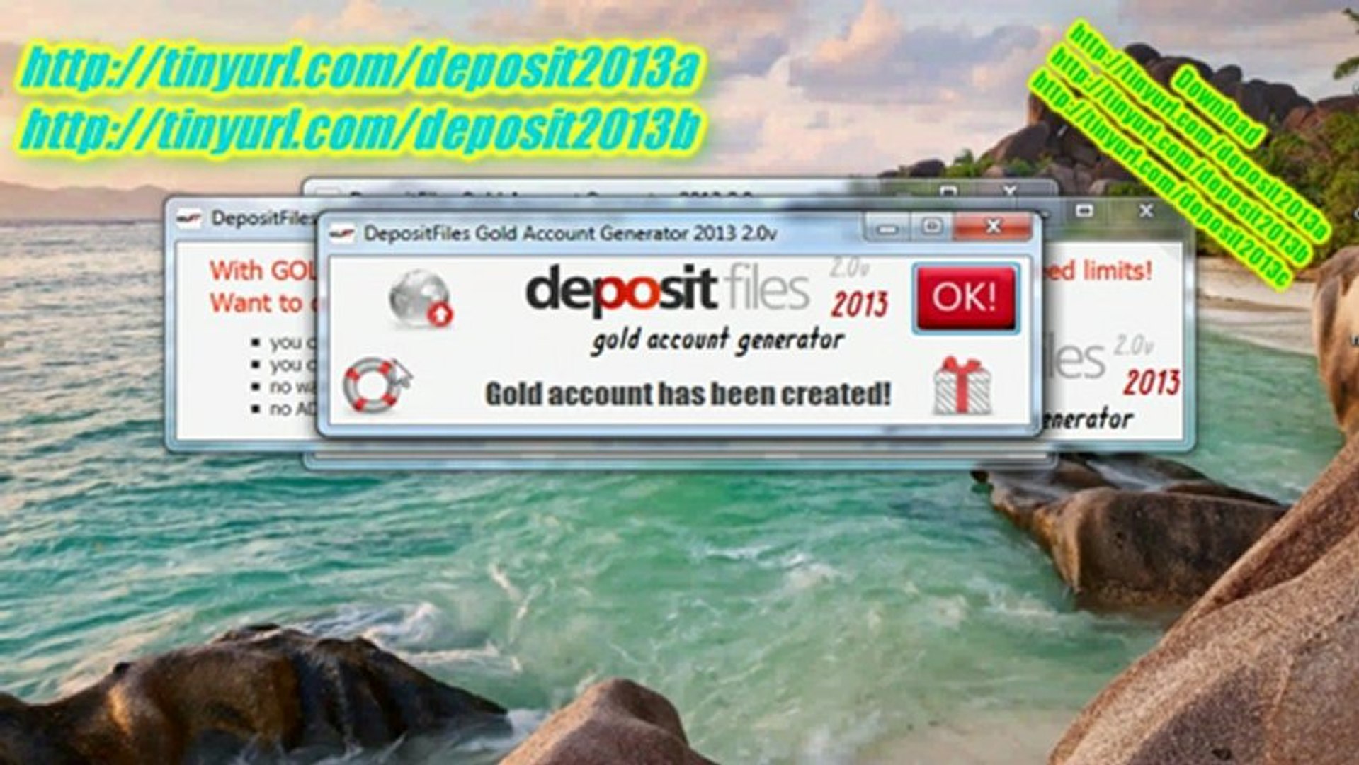 depositfiles premium account generator 2013 2.0v