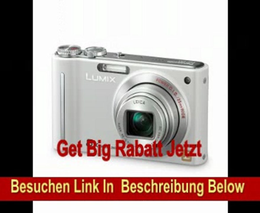 Panasonic LUMIX DMC-ZX1 Digitalkamera EG-W (12 Megapixel, 8-fach opt. Zoom, 6,9 cm (2,7 Zoll) Display, Bildstabilisator) perlmuttweiß