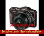 Panasonic Lumix DMC-GF3XEG-T Systemkamera (12 Megapixel, 7,5 cm (3 Zoll) Touchscreen, LiveView, bildstabilisiert) braun inkl. Lumix G X Vario PZ 14-42mm Objektiv