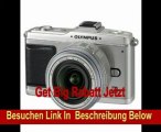 Olympus PEN E-P2 Systemkamera (12,3 Megapixel, 7,6 cm Display, Bildstabilisator) Kit silber inkl. 14-42mm Objektiv silber