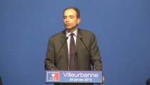 UMP - Discours de Jean-François Copé à Villeurbanne