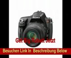 Sony DSLR-A390Y SLR-Digitalkamera (14,9 Megapixel, 6,9 cm (2,7 Zoll) Display) Double Zoom Kit inkl. DT 18-55 mm SAM und DT 55-200 mm SAM Objektiv schwarz