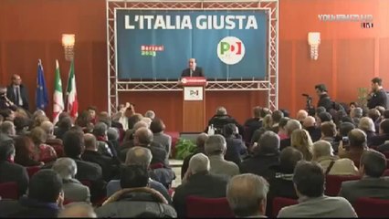 Napoli - L'Italia giusta di Bersani (30.01.13)