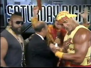07-16-94 Jean Paul Levesque vs. Davey Rich Hulk Hogan Interview