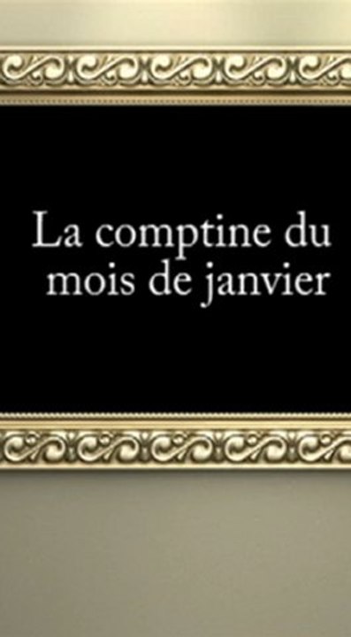 comptine du mois de janvier
