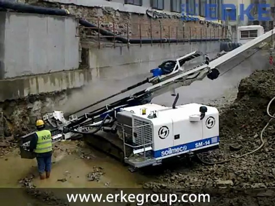 ERKE Dış Ticaret ltd., Soilmec SM-14 Anchoring Application - Istanbul