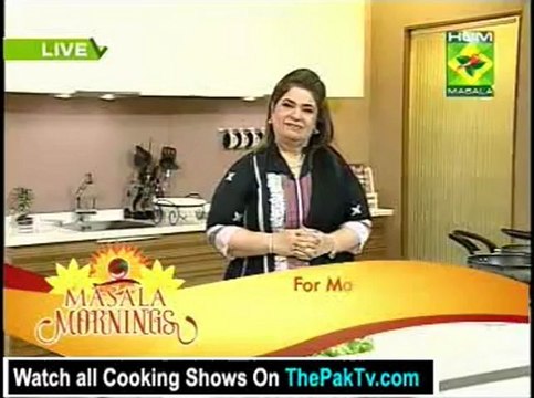 Masala Mornings with Shireen Anwar - 31st January 2013 - Part 1