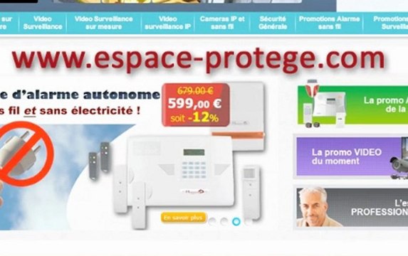 Alarme sans fil Tours : Vente directe