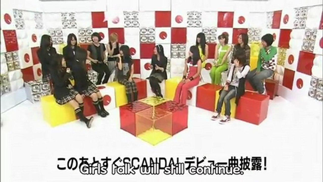 SCANDAL,Stereopony,Shonen Knife & Chatmonchy (Music Japan 06.11.2008)