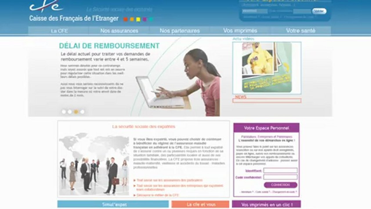 Les services en ligne de la CFE pour les particuliers