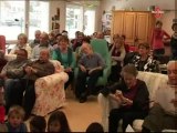 Des maternelles à la rencontre des pensionnaires de Vougy