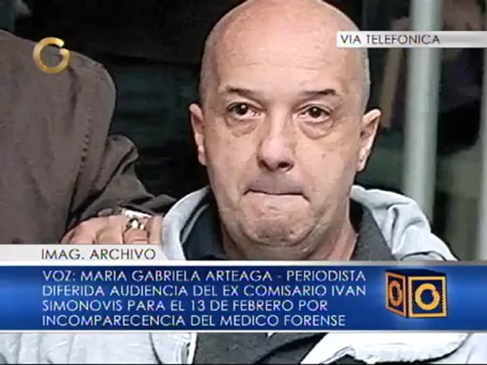Diferida audiencia del comisario Simonovis