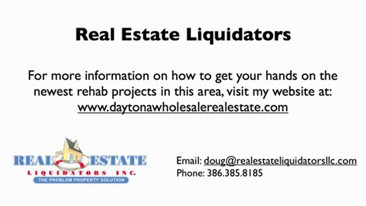 Great Rehab Real Estate deals in Daytona Beach