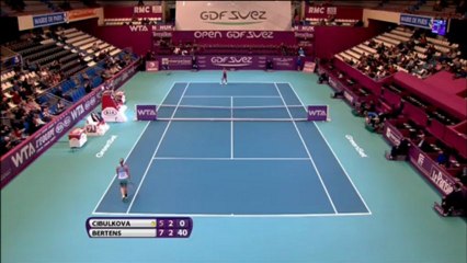 Open GDF Suez - Bertens crée la surprise