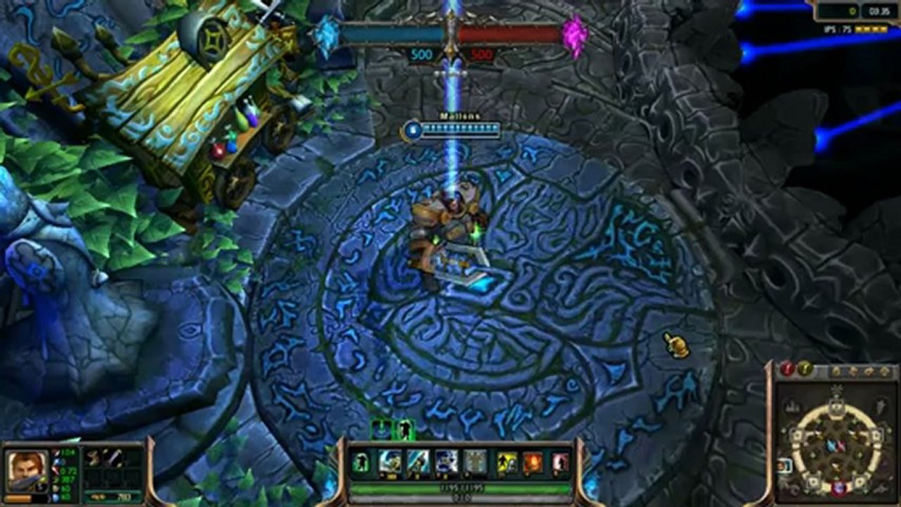 Preview skin Garen Légion d'acier - League of Legends