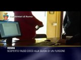 Falso cieco scoperto dai carabinieri