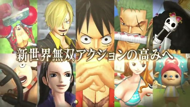 One Piece Pirate Warriors 2 - Trailer : Présentation skin (Luffy, Sanji, Zorro, Chopper, etc...)