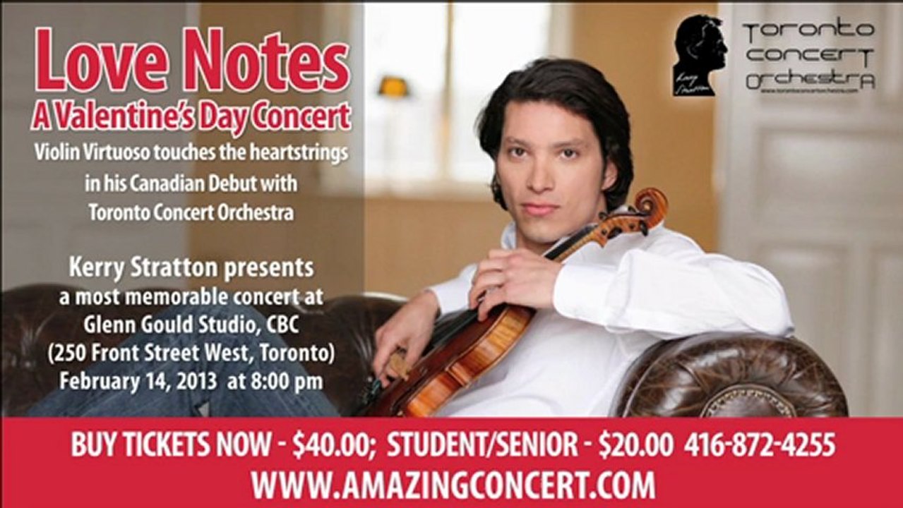 LoveNotes. A Valentine’s Day Concert for Romantics