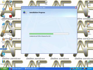 AF online Services How To install MS office in your system tetorial