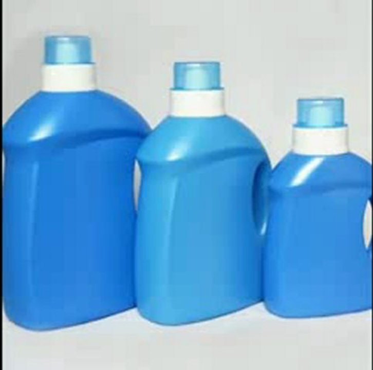 Laundry Detergent bottles, Floor cleanser bottles, Kitchen cleanser bottles, Fabric softener bottles