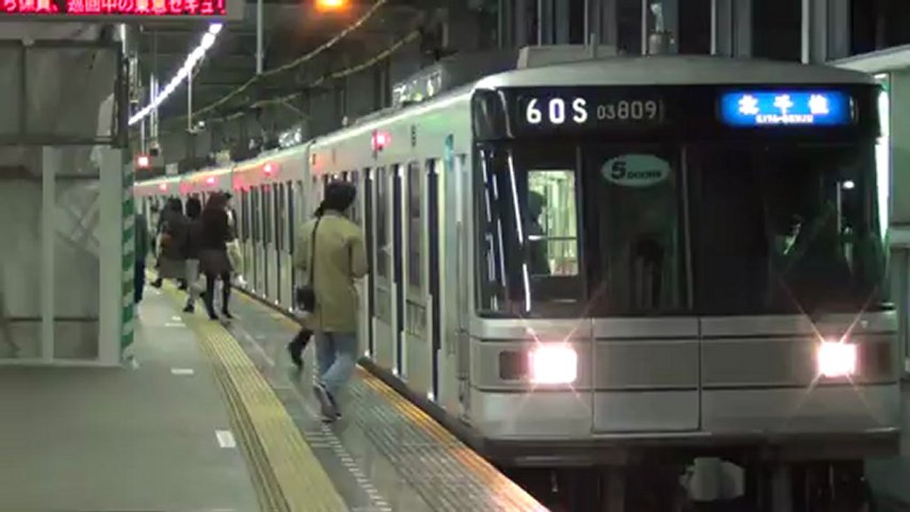 【東京メトロ】日比谷線03系第９編成北千住行　武蔵小杉にて【東急】